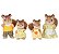 Sylvanian Families Família dos Esquilos Noz 4172 - Epoch Magia - Imagem 2