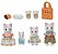 Sylvanian Families Família dos Gatos de Leite 5738 - Epoch Magia - Imagem 2