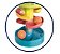 Torre Espiral de Bolinhas Tigre PF24261 - Zippy Toys - Imagem 3