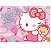 Quebra-Cabeça 60 Peças Hello Kitty Brilhante 04918 - Grow - Imagem 2