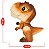 Baby Dinos T-Rex Marrom Jurassic World Universal 1466 - Pupee - Imagem 4
