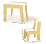 Conjunto Mesa e Cadeira Infantil Montessori 994 - Junges - Imagem 3
