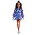 Boneca Barbie Fashion Deluxe Style Vestido Metálico Azul JFP42 - Mattel - Imagem 3