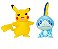 Pokémon Pack com 2 Figuras de Batalha Sortidas 3422 - Sunny - Imagem 4