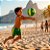 Bola de Vôlei EVA Infantil Brasil Copa do Mundo Nº5 3862 - Líder Brinquedos - Imagem 3