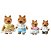 Casinha Feliz Família Capivara ZP01490 - Zoop Toys - Imagem 1
