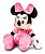 Boneca Minnie Pelúcia 40cm com Som e Luz BR1512 - Multikids - Imagem 3
