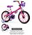 Bicicleta Aro 16" Top Girls - Nathor - Imagem 2