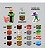 Blocks Blocos de Montar Supercraft 120 Peças 7803 - Brincadeira de Criança - Imagem 2