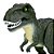 Dinossauro Eletrônico Robô Alive Tiranossauro Rex Verde 1113 - Candide - Imagem 3