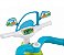 Tico-Tico Dino Verde com Haste 2802 - Magic Toys - Imagem 2