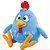 Pelúcia Galinha Pintadinha Média 4996 - DTC - Imagem 1