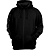 CASACO X-BLACK MOLETON C/ ZIPER - DCX NUTRITION - Imagem 1
