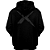 CASACO X-BLACK MOLETON C/ ZIPER - DCX NUTRITION - Imagem 2