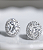 Brinco Oval Moissanite - Imagem 1