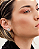 Brinco Solitário Glam Moissanite 11MM - Imagem 3