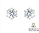 Brinco Solitário Glam Moissanite 11MM - Imagem 1