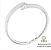 Bracelete Secret Cravejado Glam Moissanite - Imagem 1