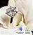 Anel Solitario 5 ct Moissanite - Imagem 2