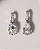 Pingente Gota  Moissanite - Imagem 2