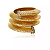 Bracelete Hemera Cuff Tubogas Ouro - Imagem 1