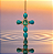 Colar Crucifixo Turquesa - Imagem 1