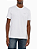 CALVIN KLEIN JEANS CAMISETA BÁSICA LOGO MINIMALISTA BRANCA - Imagem 1