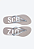 SCHUTZ CHINELO TRIANGLE LOGO PRATEADO - Imagem 1