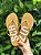 SCHUTZ CHINELO TRIANGLE DOURADO - Imagem 1