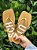 SCHUTZ CHINELO JELLYS SCHUTZ DOURADO - Imagem 1