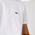 LACOSTE CAMISETA EM JÉRSEI DE ALGODÃO PIMA BRANCA - Imagem 6