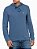 CALVIN KLEIN BLUSA MANGA LONGA HOODIE AZUL - Imagem 1