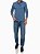 CALVIN KLEIN BLUSA MANGA LONGA HOODIE AZUL - Imagem 2