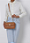 SCHUTZ BOLSA PEQUENA TIRACOLO MATELASSÊ 944 MARROM - Imagem 1