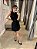 VESTIDO CURTO MUSCLE COM CINTO PRETO - Imagem 1