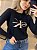CALVIN KLEIN BLUSA MOLETOM PRETA - Imagem 1