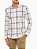 CALVIN KLEIN CAMISA ML CKJ SLIM XADREZ EXCLUSIVO BRANCO - Imagem 4