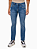 CALVIN KLEIN JEANS CALÇA JEANS SKINNY 5 POCKETS PEQ PUÍDOS AZUL MÉDIO - Imagem 1