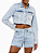 CALVIN KLEIN JEANS JAQUETA ESTAMPA ESCRITA CLARA - Imagem 1