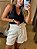 SHORTS VISCOSE LISTRADO OFF WHITE - Imagem 2