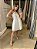 VESTIDO CURTO BABADO CORDA OFF WHITE - Imagem 1