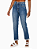 CALVIN KLEIN JEANS CALÇA BOYFRIEND BORDADA AZUL MÉDIO - Imagem 1