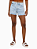 CALVIN KLEIN JEANS SHORTS JEANS MOM LOGOMANIA AZUL CLARO - Imagem 1