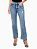 CALVIN KLEIN JEANS CALÇA JEANS STRAIGHT PUÍDOS AZUL MÉDIO - Imagem 1