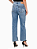 CALVIN KLEIN JEANS CALÇA JEANS STRAIGHT PUÍDOS AZUL MÉDIO - Imagem 2
