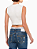 CALVIN KLEIN JEANS BLUSA CROP IN THE SUNSHINE OFF WHITE - Imagem 2