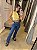 CALVIN KLEIN JEANS BLUSA CROP IN THE SUNSHINE AMARELA - Imagem 1