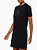 CALVIN KLEIN JEANS VESTIDO MANGA CURTA LOGO GEL PRETO - Imagem 1