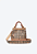 SCHUTZ BOLSA MINI TOTE EMMA NEW TRIANGLE BEGE - Imagem 3