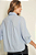 CAMISA LISTRADA COM PREGAS AZUL - Imagem 2